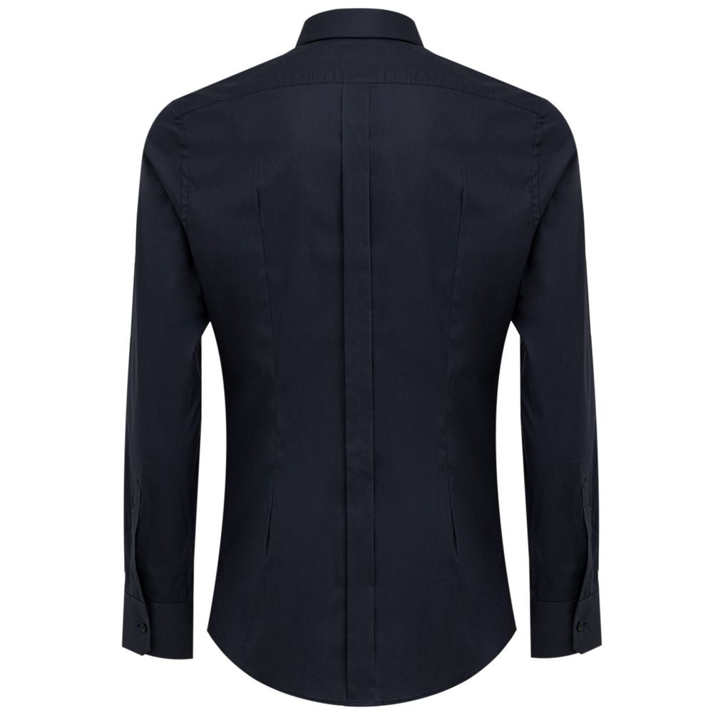 Dolce & Gabbana blue cotton shirt